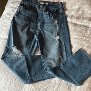 Levi’s Wedgie Straight Blue Jeans